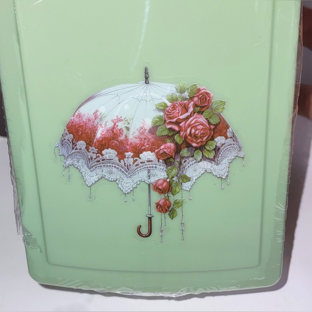 2-Drawer Storage Case Victorian Umbrella Theme